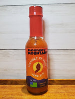 5 Oz. Straight Up Ghost Pepper Hot Sauce Bloodroot Mountain
