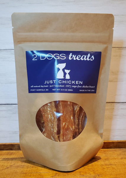 Just Chicken Treats 3.5 oz ( 2 Dogs Treats)