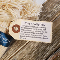 The Knotty Toy dog toy (Northwoods)