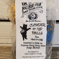 Catnip Clowder O Nip Balls (3pk) (Dr. Pussums)