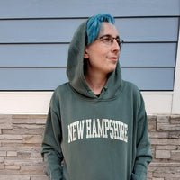 (L) VINTAGE "NEW HAMPSHIRE", ALPINE GREEN, SWEATSHIRT (ARTFORMS)