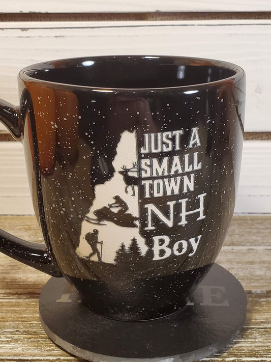 Speckled Small Town NH Mug