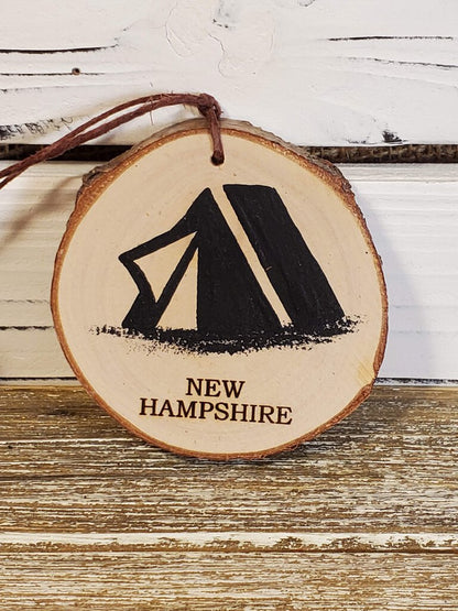 NH Tent Small Birch Ornament