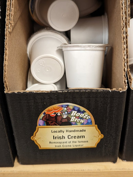 6 count "Irish Cream" Booze Brew, K-Cups Ground Coffee (CJ)