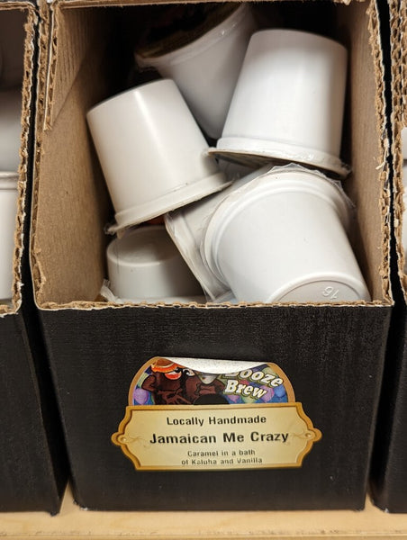6 count "Jamaican Me Crazy" Booze Brew, K-Cups Ground Coffee (CJ)