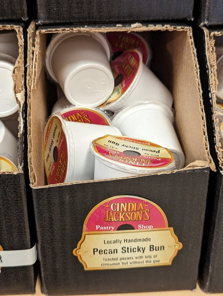 6 Count "Pecan Sticky Bun" Pastry Shop Brew, K-Cups Ground Coffee (CJ)