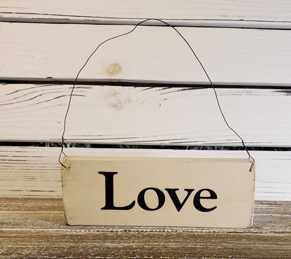 Love Wood Sign