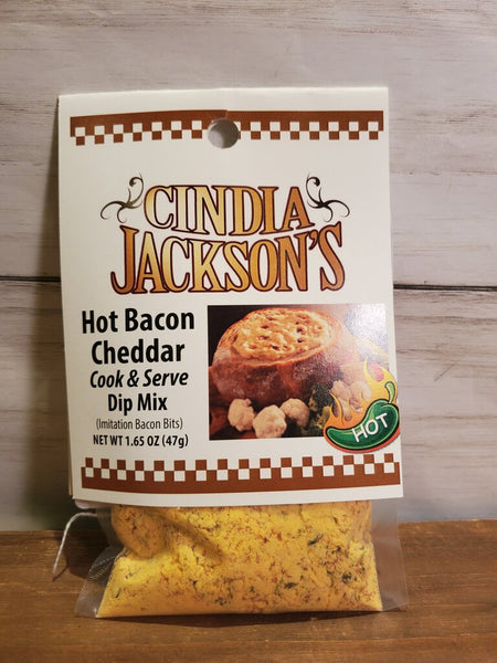 Cook and Serve Hot Bacon Cheddar Dip Mix (CJ)