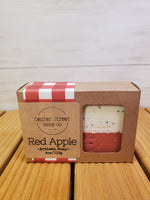 Red Apple Handmade Soap Bar (Center Street Soap Co)