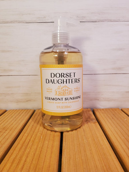 12 oz Vermont Sunshine Liquid Soap (Dorset Daughters)