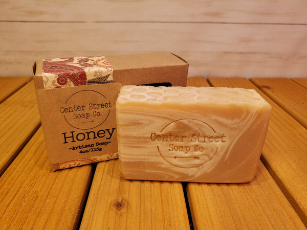 Honey handmade Soap Bar (Center Street Soap Co)