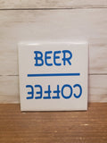 Sq Ceramic Coaster -Coffee Beer