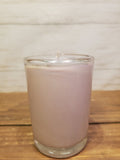 Lavender Libbey Glass Tumbler 7 Oz( Bedrock Soy Candle)