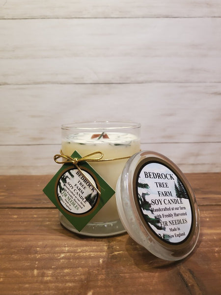 Fir Natural Libbey Status Jar 12 Oz (Bed Rock Soy Candle)