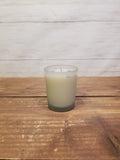Fir-Nat Votive Frosted Glass Jar 2.5 Oz (Bed Rock Soy Candle)