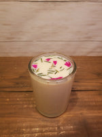 Beach Rose Libbey Rose Tumbler 7 Oz (Bed Rock Soy Candle)