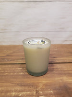 Honey Suckle Votive Frosted Glass (Bed Rock Soy Candle)